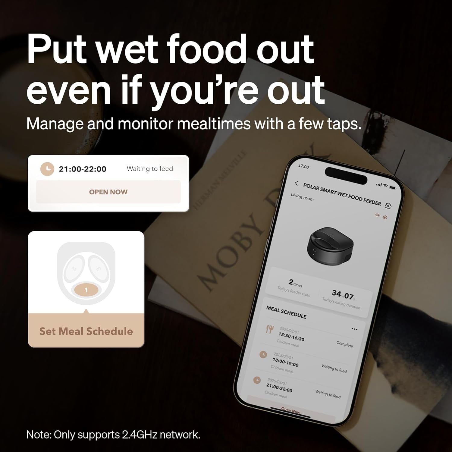 Automatic Wet Cat Feeder
